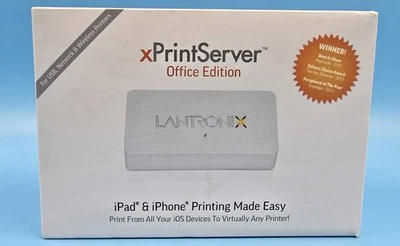 LANTRONIX XPRINTSERVER OFFICE EDITION MODEL XPS1002FC-01-S  - Image 1 of 4