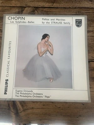 Chopin Sylphides Ballet Strauss Polkas Phil. Orch. EX+Vinyl LP Ormandy Plays EX+ - Image 1 of 4