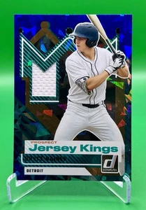 2025 Donruss Baseball Bryce Rainer Prospect Jersey Kings Blue Ice - Picture 1 of 2