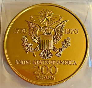 1976 USA Bicentennial/Budweiser 100 Year Anniversary Token Annheiser-Busch coin - Picture 1 of 7