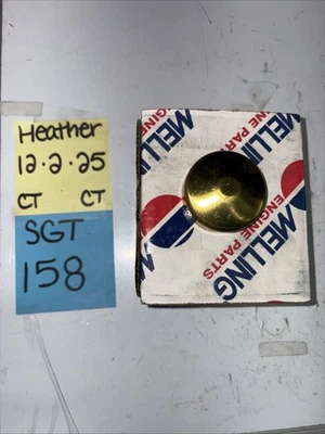 (1) Melling Part # MPC-42B Brass Plug Freeze NOS OEM, Sold Individually Qty(1) - Image 1 of 4