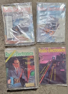 VTG 1958 thru 1963 Radio-Electronics Magazine Lot of 11 DIY-Radio-TV Repair - Picture 1 of 2