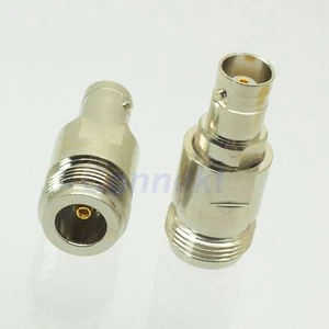 1 Stück N Buchse auf BNC Buchse RF Koaxial Adapter Steckverbinder - Bild 1 von 5