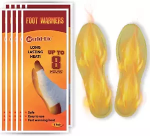 Insole Foot Warmers Disposable, Foot Warmers for Feet, Heated Insoles Warmers, A - Picture 1 of 6