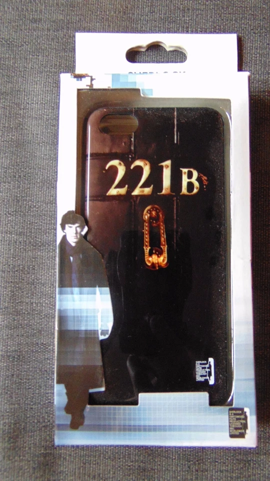 Funda de teléfono BBC Sherlock iPhone 5/5s TOTALMENTE NUEVA EN CAJA Foto 1 de 1