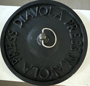 Diavola Cast Iron Meat Press for skillet, 8 inch - Bild 1 von 3