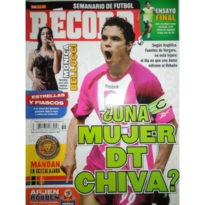 MONICA BELLUCCI record SOCCER MAGAZINE spanish OCTOBER 2009 - Picture 1 of 3