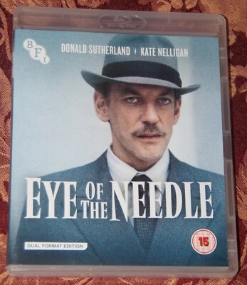 EYE OF THE NEEDLE 1981 UK REGION B BLU RAY + DVD IMMEDIATE DISPATCH - Image 1 of 4
