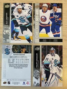 2021-22 UPPER DECK  #218+ EXTENDED SINGLES & INSERTS**SELECT Your Cards🔽 - Picture 1 of 1
