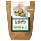 Bio Ciabatta Brötchen Backmischung | Italienisches Brot mit getrockneten Tomaten