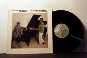 CARMEN McRAE and GEORGE SHEARING LP Two for the road 1980 Concord Jazz vinyl - Picture 1 of 1