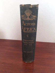 Across Africa Commander Verney Cameron Hardcover 1885 - Imagen 1 de 8