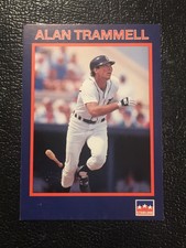 Alan Trammell 1990 Starline #10 (Set Of 40) Detroit Tigers Baseball Card