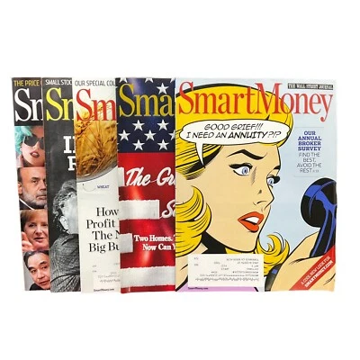 SmartMoney Magazine Lot of 5 Jan Mar Apr May 2011 Wall Street Stocks Invest Foto 1 de 4