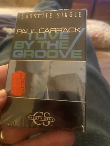 PAUL CARRACK - I LIVE BY THE GROOVE (Cassette Single, 1989, Chrysalis) - Picture 1 of 2
