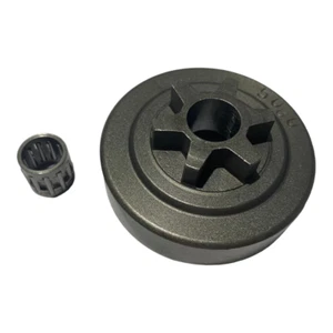 PIGNONE CAMPANA FRIZIONE MOTOSEGA ECHO COMPATIBILE CS 2600 PASSO 3/8" A 6 DENTI - Foto 1 di 2