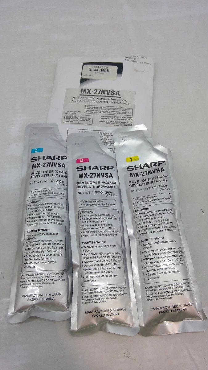 Sharp MX-27NTCA OEM Cyan Toner - 15000 Page Yield For MX Series Printers