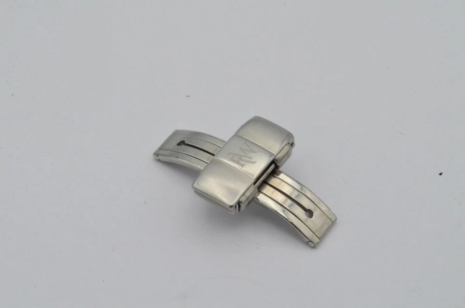 Raymond Weil Leather Band Folding Clasp Steel 18MM Deployment Clasp - Image 1 of 1