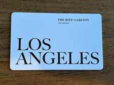 The Ritz Carlton Hotel - Los Angeles, California - Key Card