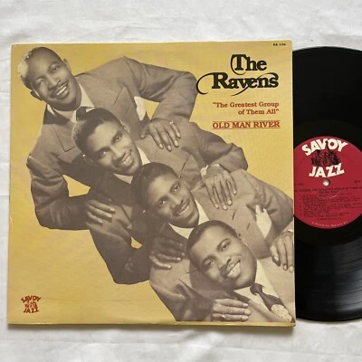 RAVENS: old man river SAVOY JAZZ 12" LP 33 RPM Classic Rhythm & Blues Doo-Wop Foto 1 de 4