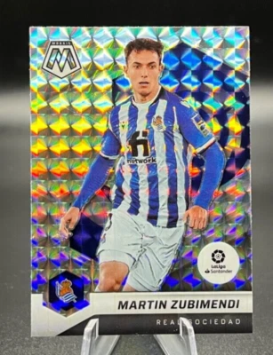2021-22 Panini Mosaic La Liga Martin Zubimendi #175 Mosaic Silver Prizm - Image 1 of 2