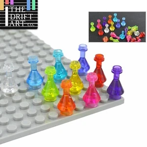 10 Stck. Flaschen Apotheke Kolben 93549 für Lego MOC Bausteine Ziegel Spielzeug zum Selbermachen - Bild 1 von 17