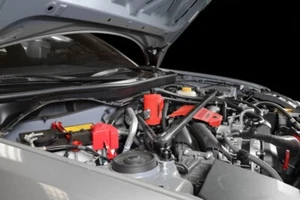 Perrin Air Oil Separator AOS For 2013-2024 Subaru BRZ Toyota GR86 86 FRS Red - Picture 1 of 8