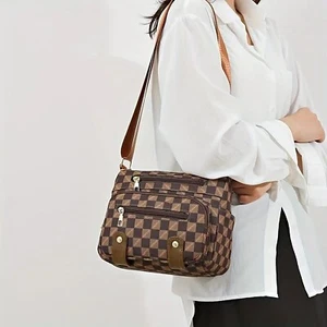 Waterproof Messenger Cross Body Ladies Handbag Shoulder Bag Womens Large Purse - Picture 1 of 14