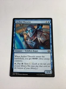 Aether Theorist MTG 2016 Blue Creature Vedalken Rogue 037/264 Kaladesh Common - Picture 1 of 5