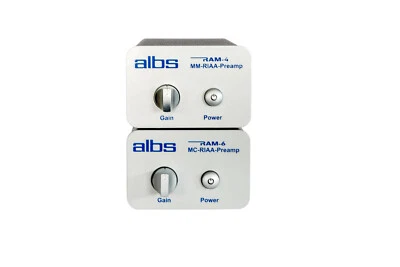 albs RAM-4 MM + RAM-6 MC Entzerrervorverstärker Kombiangebot Phonopre RIAA - Bild 1 von 4