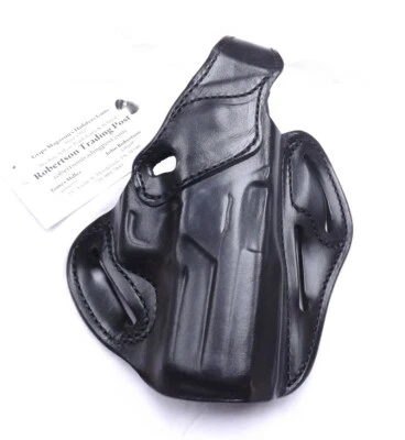 Funda DeSantis FFDO de cuero negro para Sig P226DAK 250C P320C Ruger P89 CZ75C Foto 1 de 4
