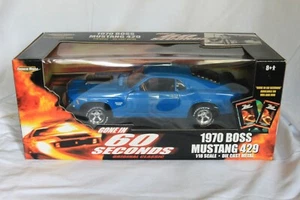 Boss Mustang 429 1970 en azul - desaparecido en 60 segundos escala 1:18 - Imagen 1 de 8