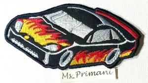 Embroidered Super Car Motor Car Iron/Sew on Formula 1 Patch Badge 10.5 X 5 CM - Picture 1 of 2
