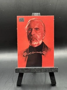 Count Dooku 2024 Topps Chrome Star Wars Galaxy #60 - Bild 1 von 2