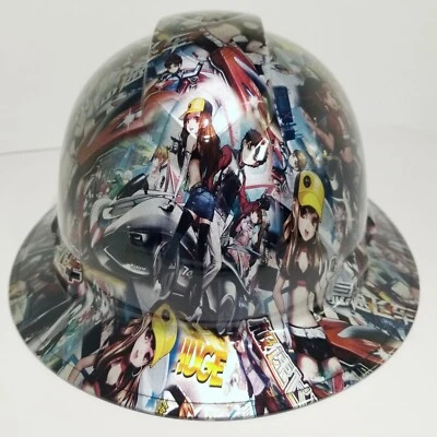 Sombrero duro de ala completa personalizado hidro sumergido, NUEVO ANIME JAPONÉS SPEED RACER GIRLS  Foto 1 de 4