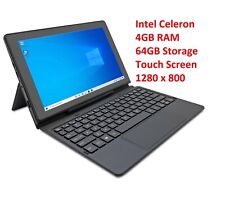 Avita 10" Celeron N4000 4GB RAM 64GB Storage 2in1 Windows 10 Tablet