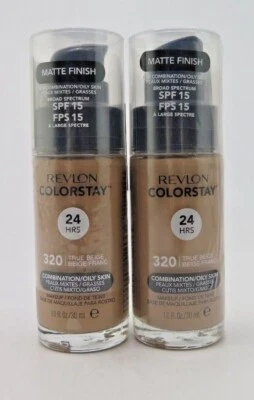 Revlon ColorStay Makeup for Combination/Oily Skin*Choose Your Shade*Twin Pack* - Image 1 of 2