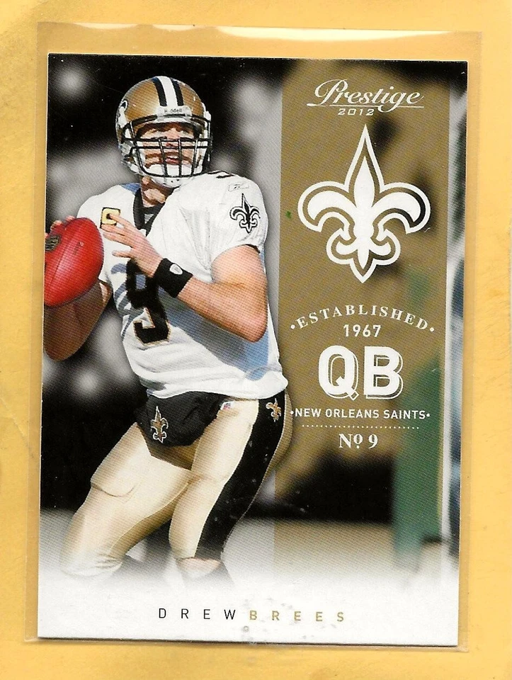 DREW BREES - 2012 Panini Prestige - #114 - Saints - Comb. Shipping - Image 1 of 1