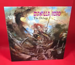 MANILLA ROAD The Deluge 1986 vinyl LP + INNER original - Picture 1 of 6