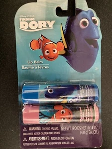 Finding Dory Lip Balm - 2 Pack - Fruit Punch and Bubble Gum Flavors - @ 0.14 oz - Picture 1 of 2