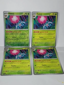 Rabsca 024/162 Temporal Forces Pokemon TCG 4x Playset - Picture 1 of 2