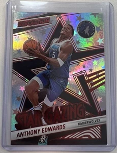 2024-25 Panini Revolution Star Gazing Anthony Edwards #22 Red Astro/299 - Imagen 1 de 2