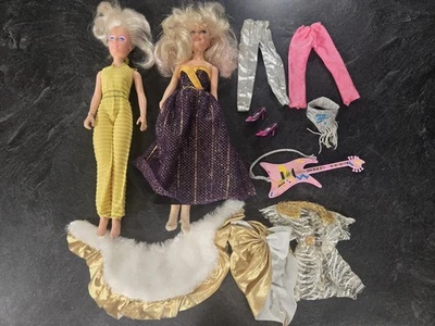 Lote de muñecas y accesorios vintage Jem And The Holograms Foto 1 de 4