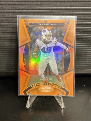 Tremaine Edmunds 2023 Certified Football Orange /149 - Image 1 of 3
