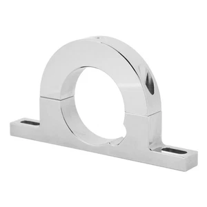 Silver 2 In Tube Steering Column Bracket 2310000030 Billet Aluminum Steering OU - Picture 1 of 22