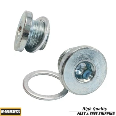 Set Of 2 High Quality Oil Drain Plug & Gasket Assembly For Porsche 718 Cayman — 第 1/4 张图片