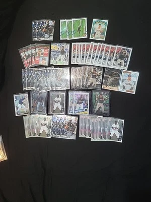 2015 Bowman Chrome Trent Clark Grisham 2019 Topps RC Best Refractor 65 Card Lot - Image 1 of 4