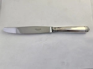 Malmaison 1967 por Christofle 9 3/4" cuchillo hueco moderno plateado Francia  - Imagen 1 de 12