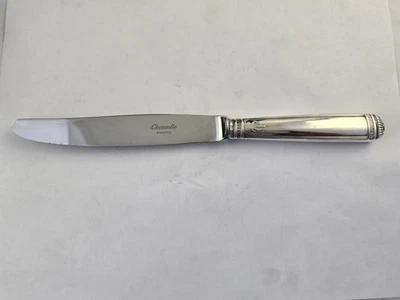 Malmaison 1967 por Christofle 9 3/4" cuchillo hueco moderno plateado Francia  Foto 1 de 4