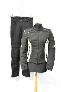 Women's Motorcycle Suit Spidi Black With Protections And Inner Lining Size S - Picture 1 of 3